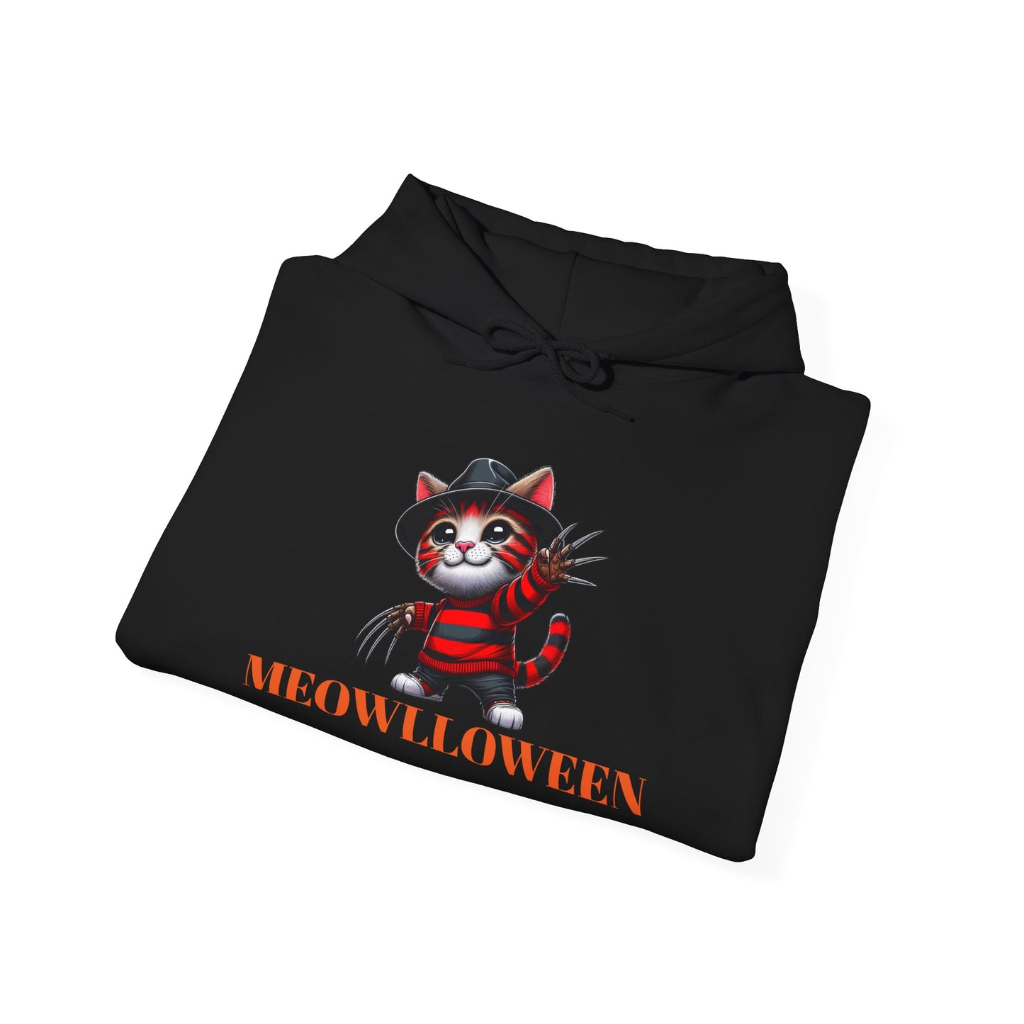 Meowlloween Unisex Hooded Sweatshirt