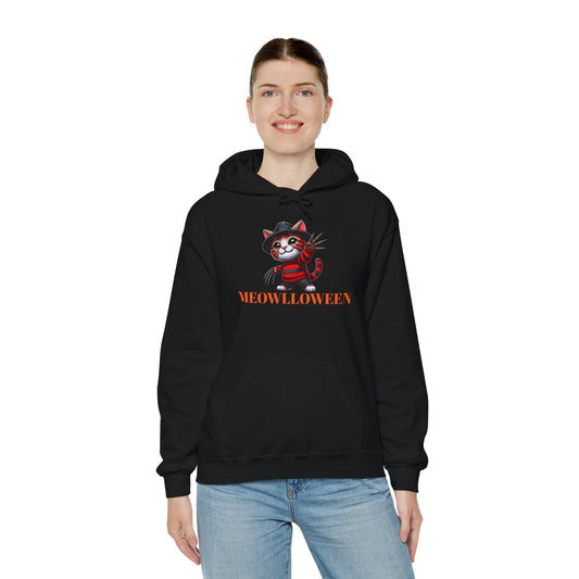 Meowlloween Unisex Hooded Sweatshirt