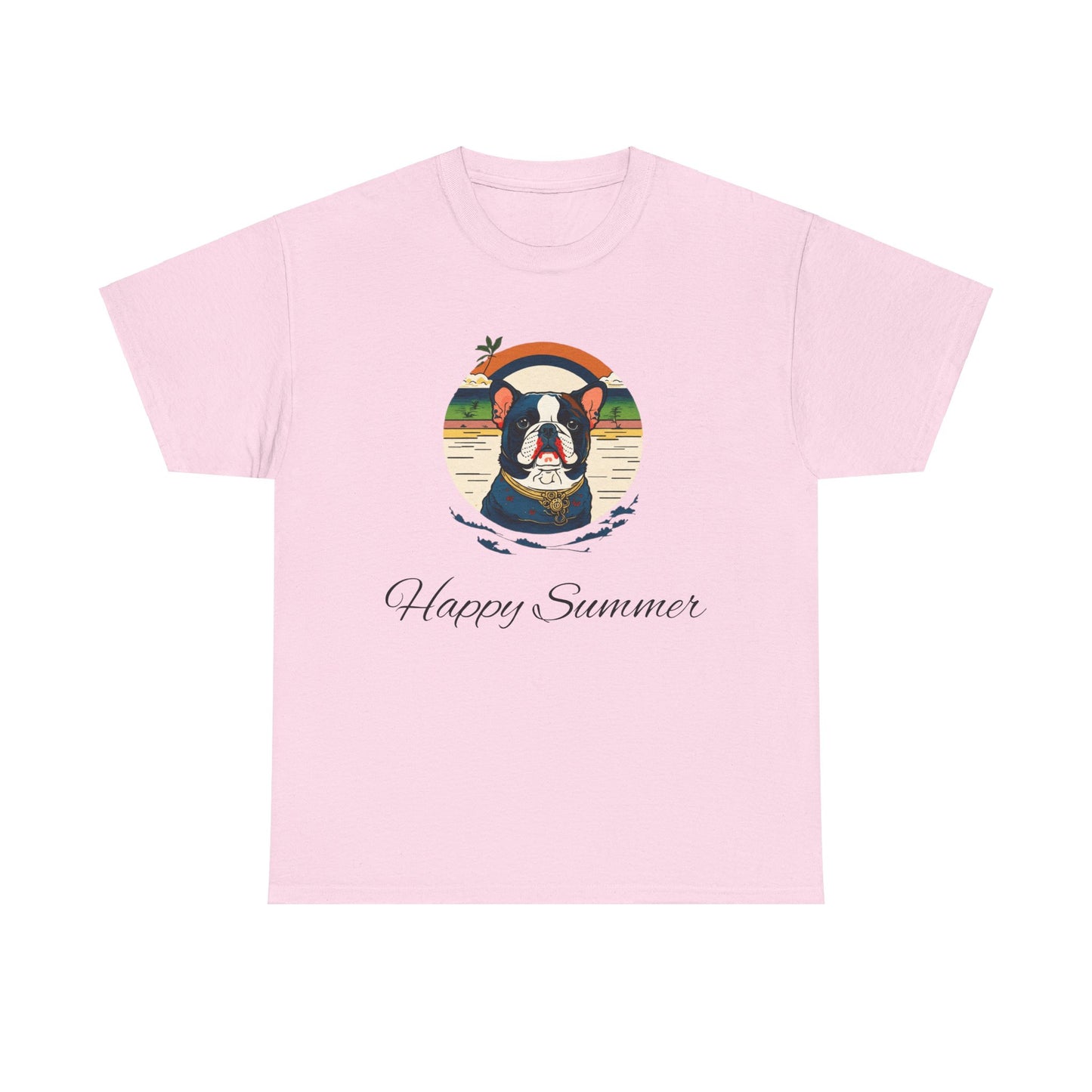 Happy Summer Unisex Cotton T-Shirt