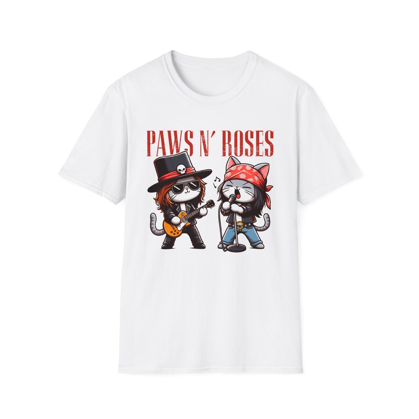 Paws N' Roses Unisex Soft style T-Shirt