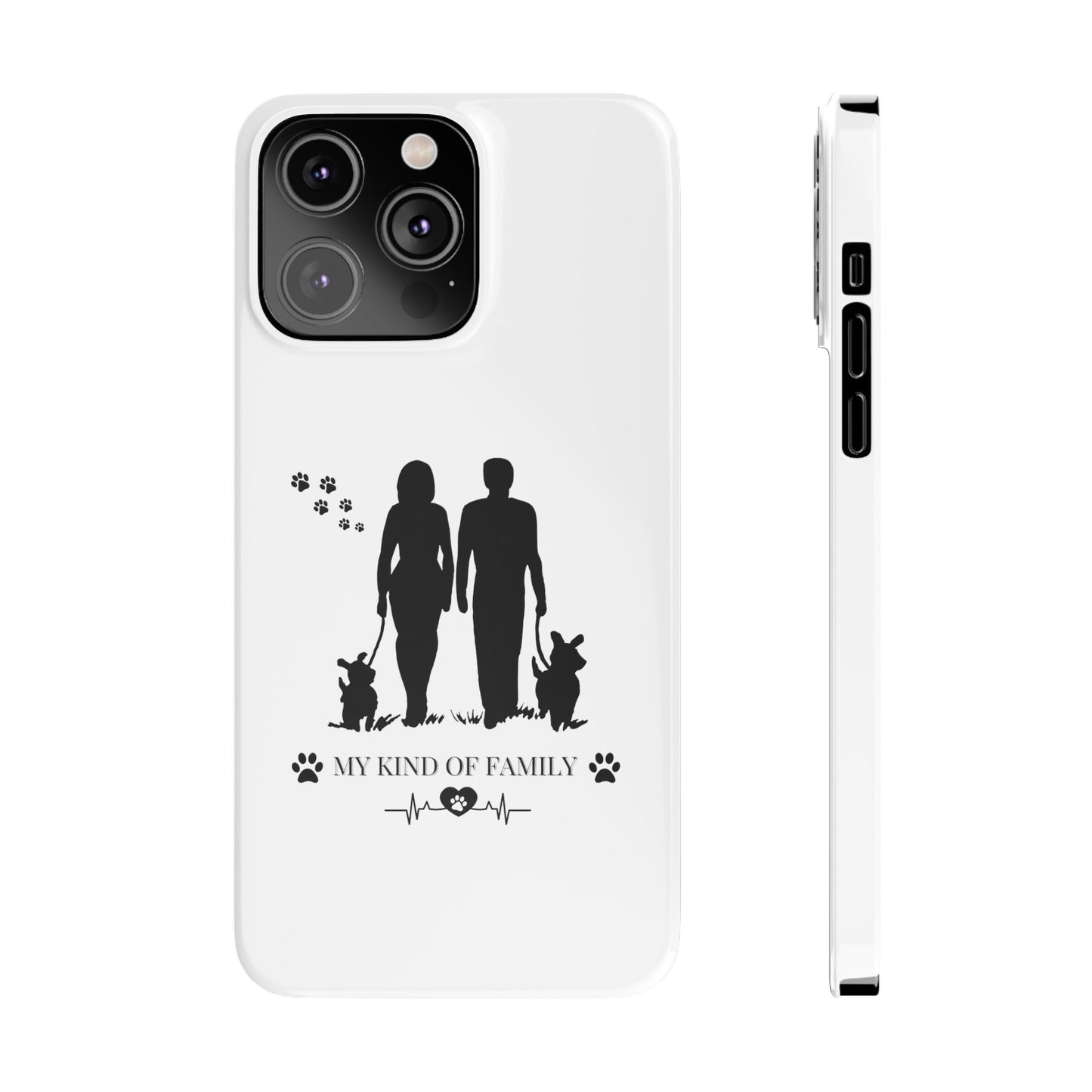 My Kind of Family Slim iPhone Case