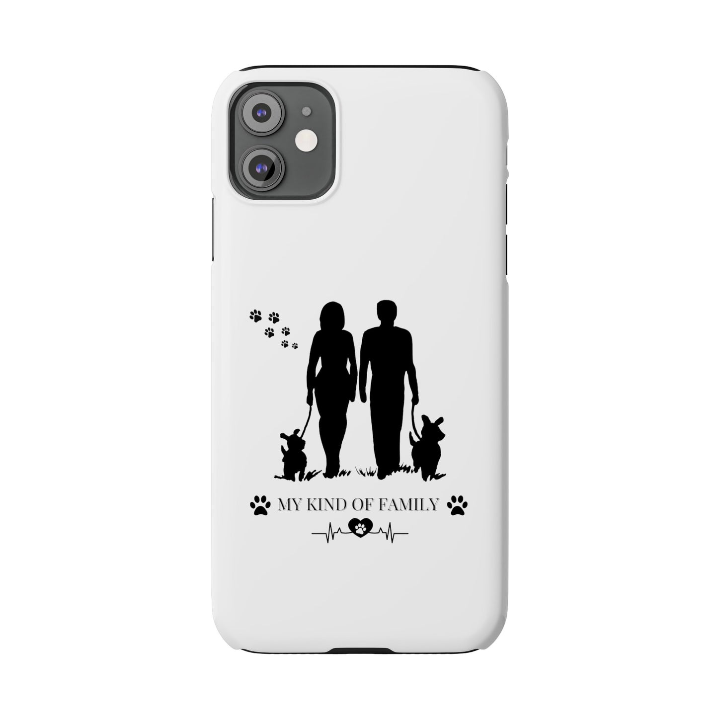 My Kind of Family Slim iPhone Case