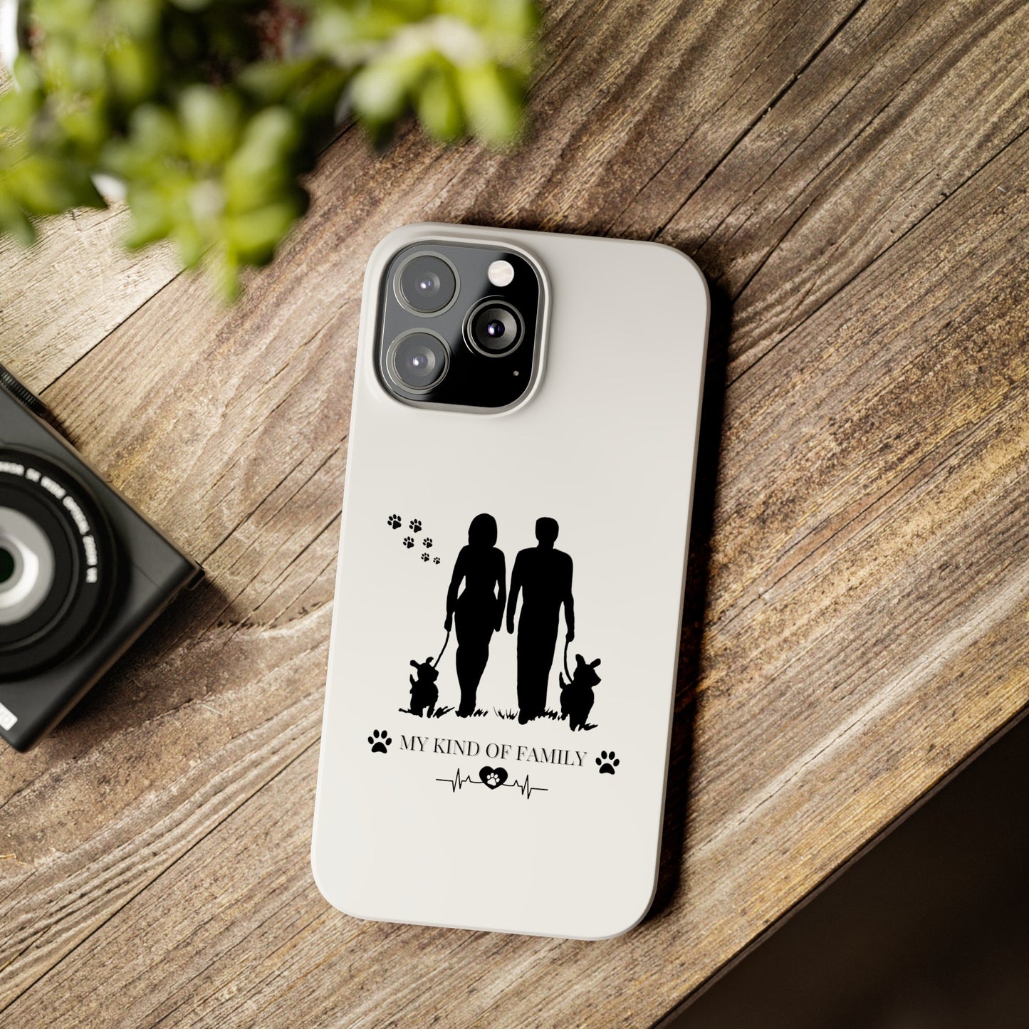 My Kind of Family Slim iPhone Case