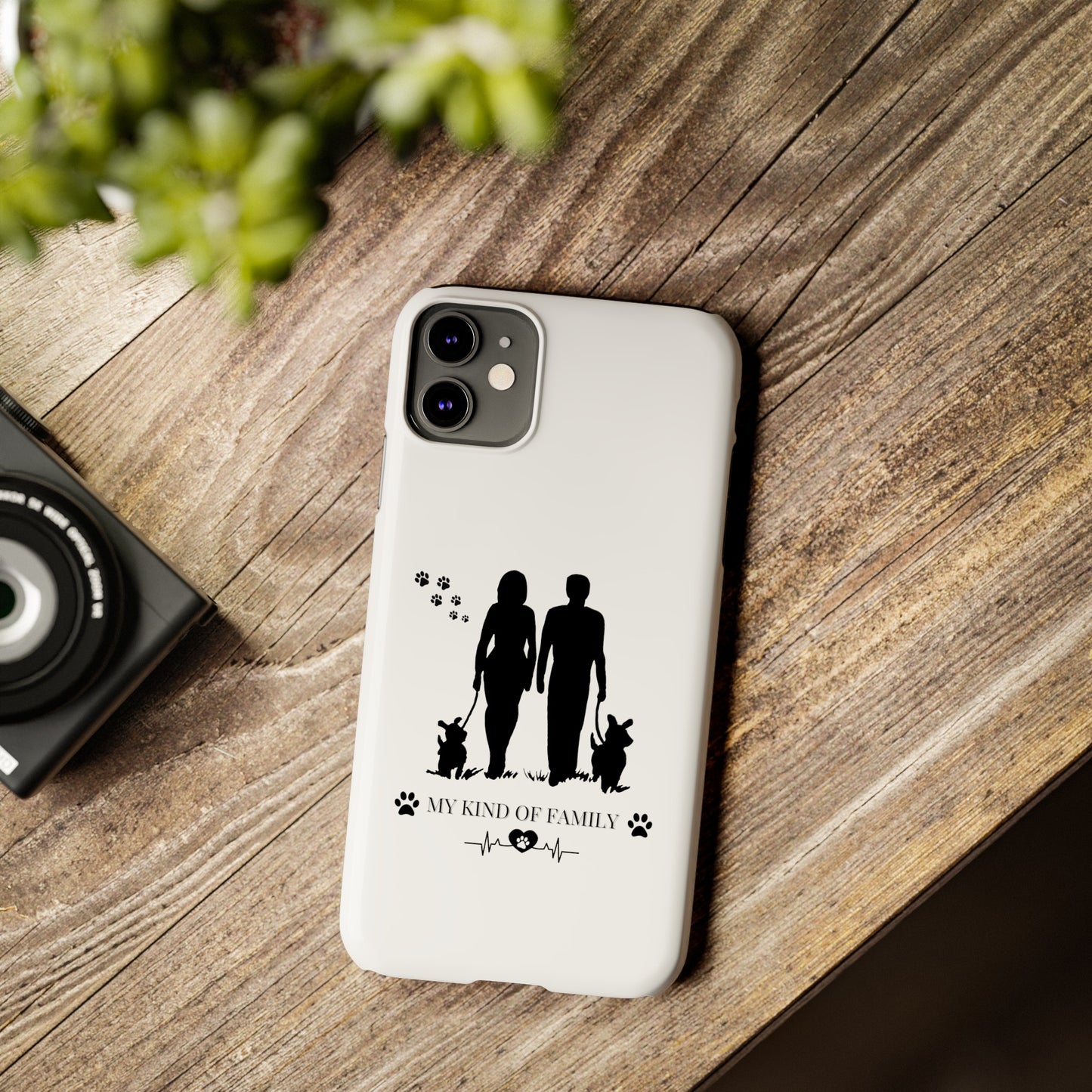 My Kind of Family Slim iPhone Case