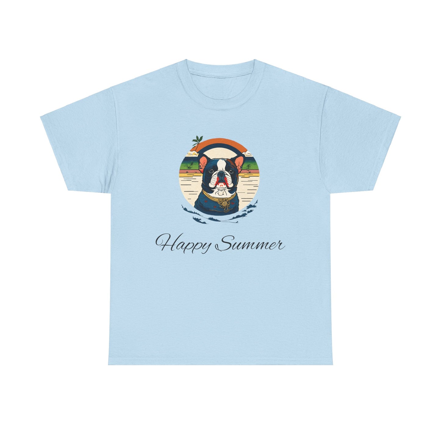 Happy Summer Unisex Cotton T-Shirt