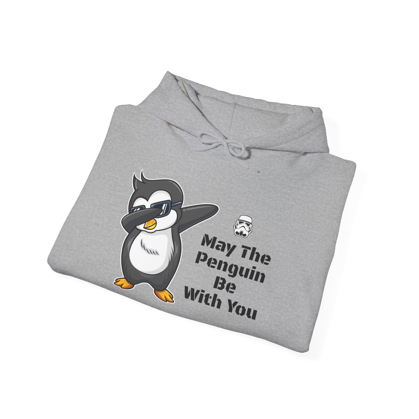 May The Penguin Be With You Unisex Hooded Sweatshirt