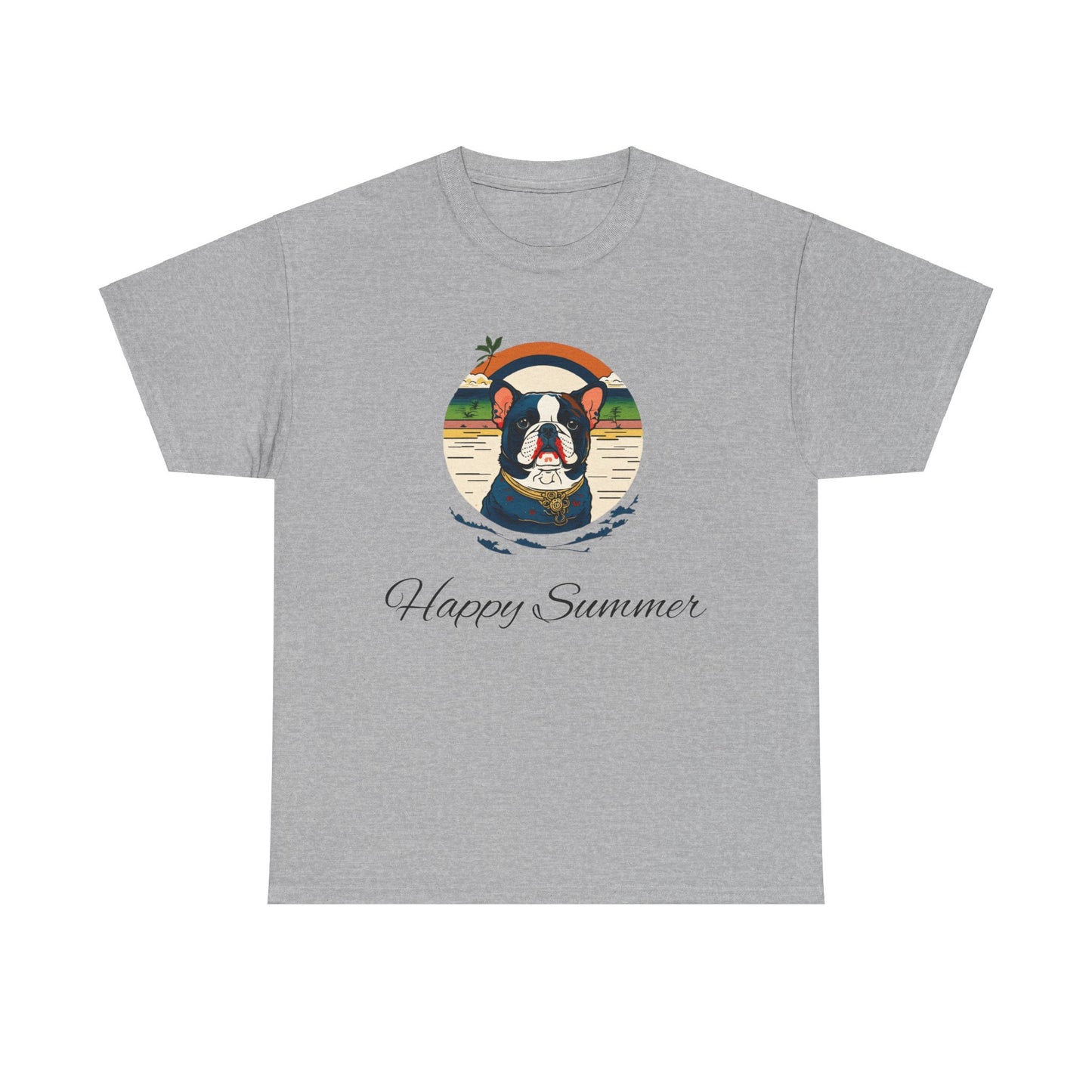 Happy Summer Unisex Cotton T-Shirt