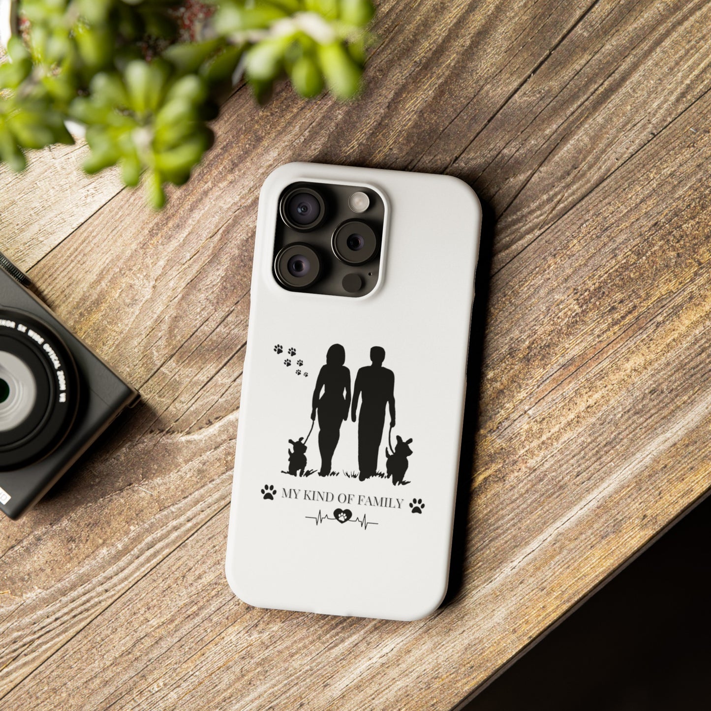 My Kind of Family Slim iPhone Case