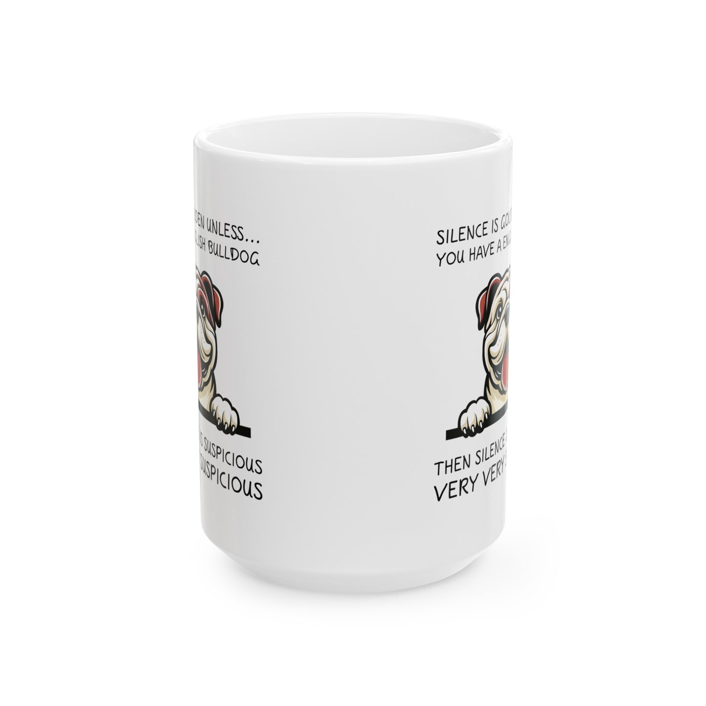 Silence is Golden Ceramic Mug (11oz, 15oz)