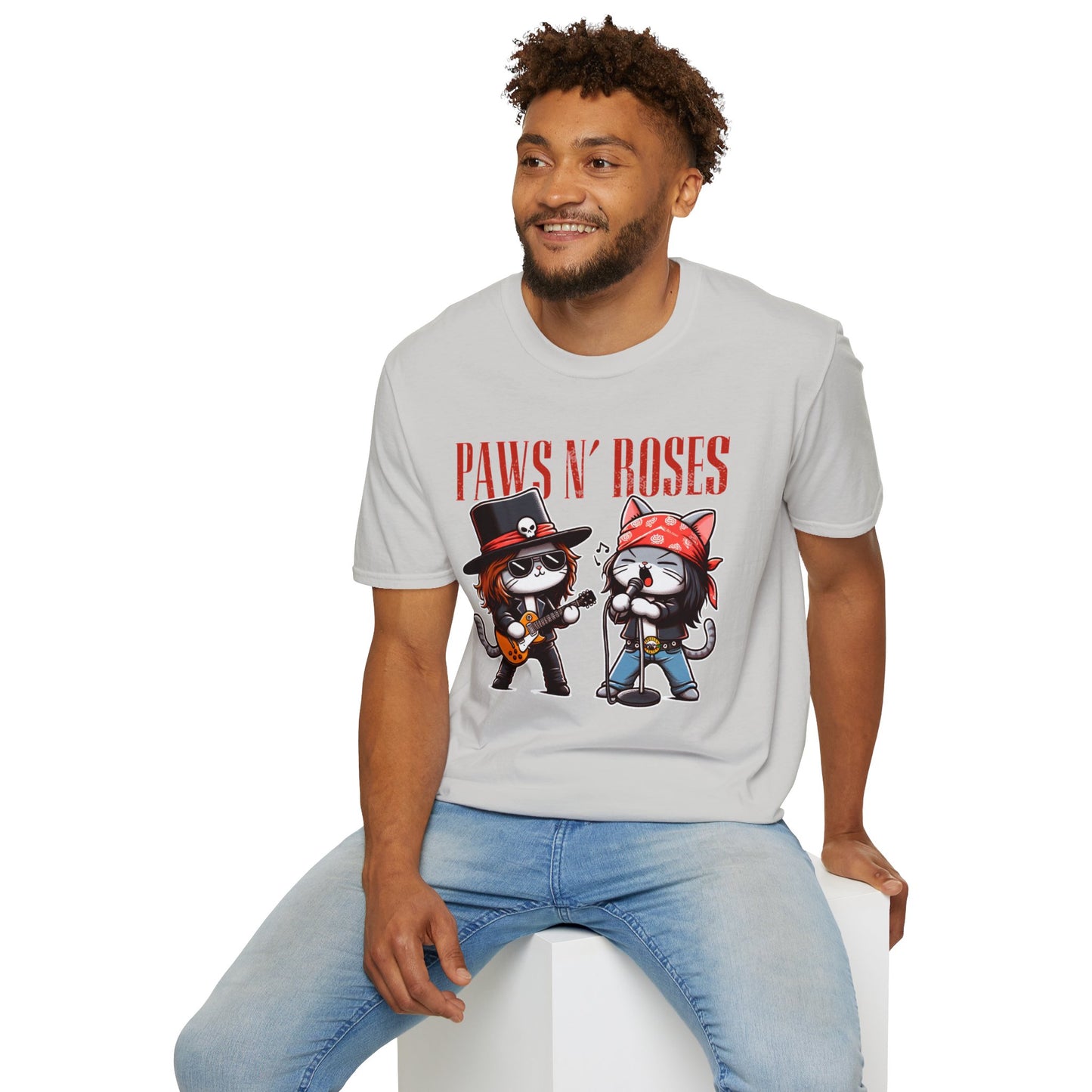 Paws N' Roses Unisex Soft style T-Shirt