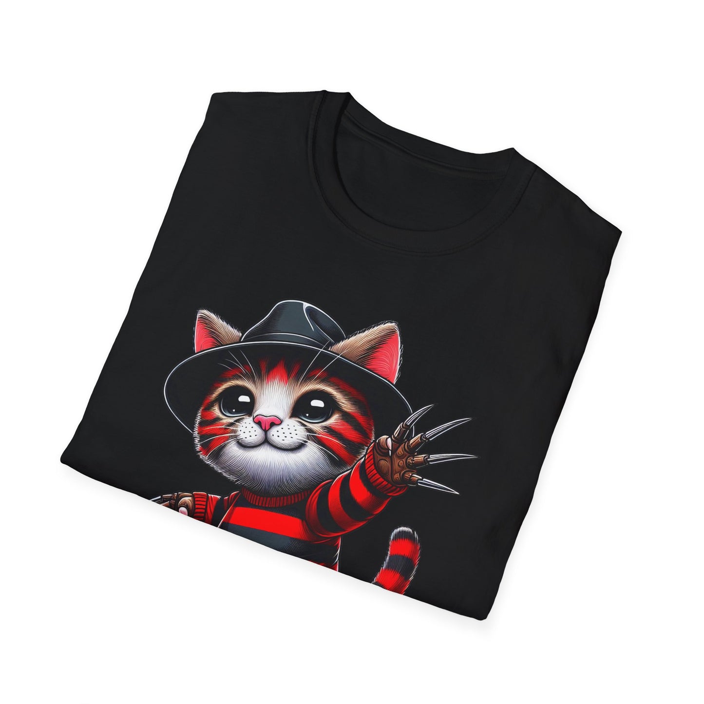 Meow-lloween Unisex Soft style T-Shirt