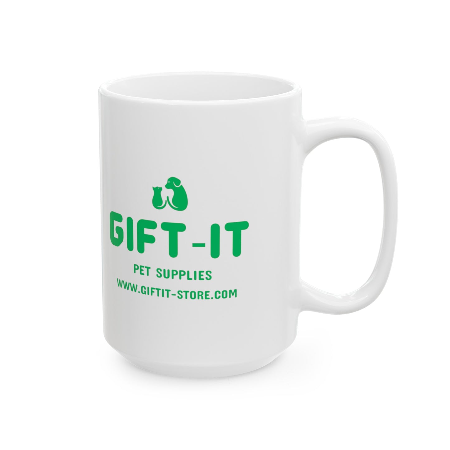 Gift It Ceramic Mug  (Green Design) (11oz, 15oz)