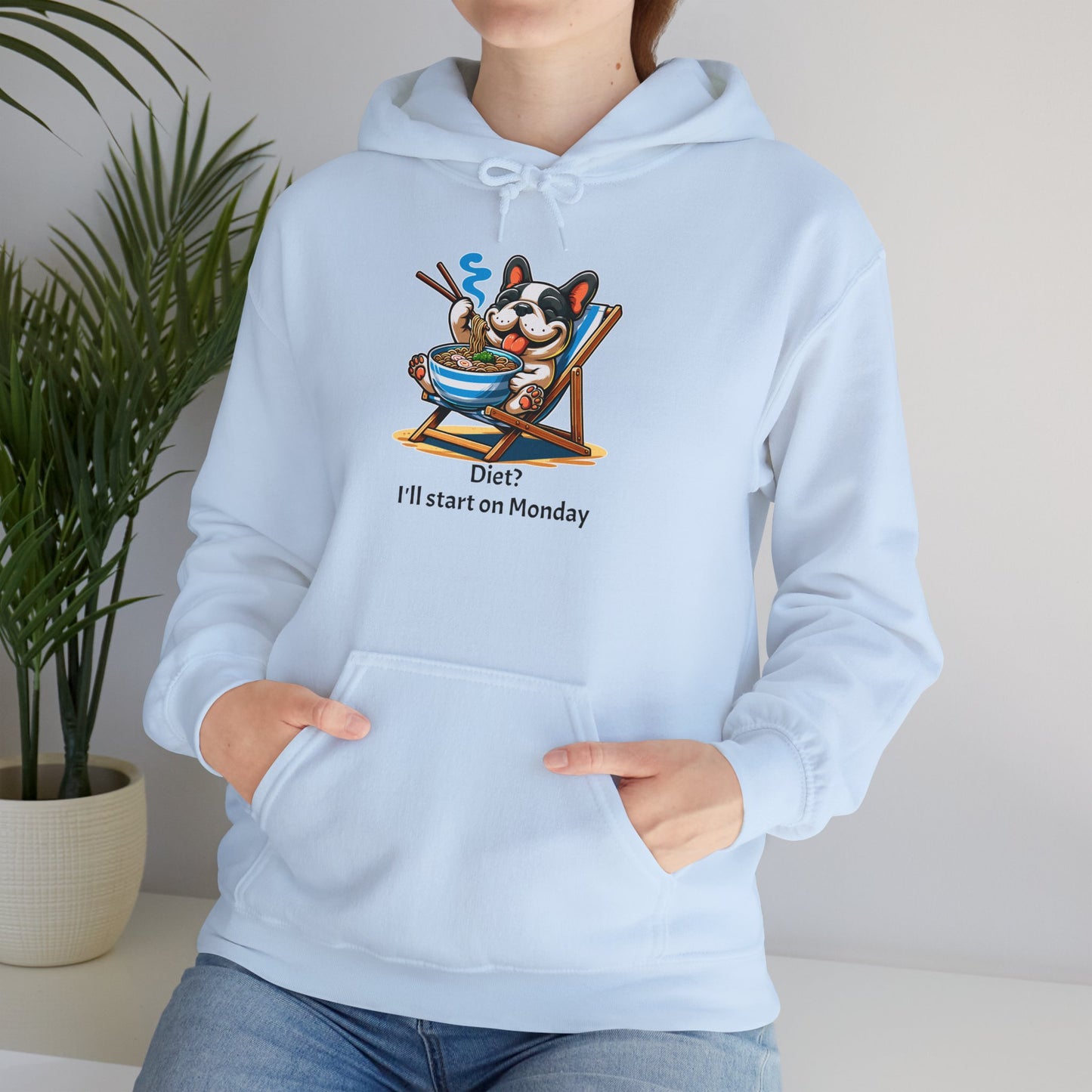 I'll Start on Monday Unisex Hooded Sweatshirt