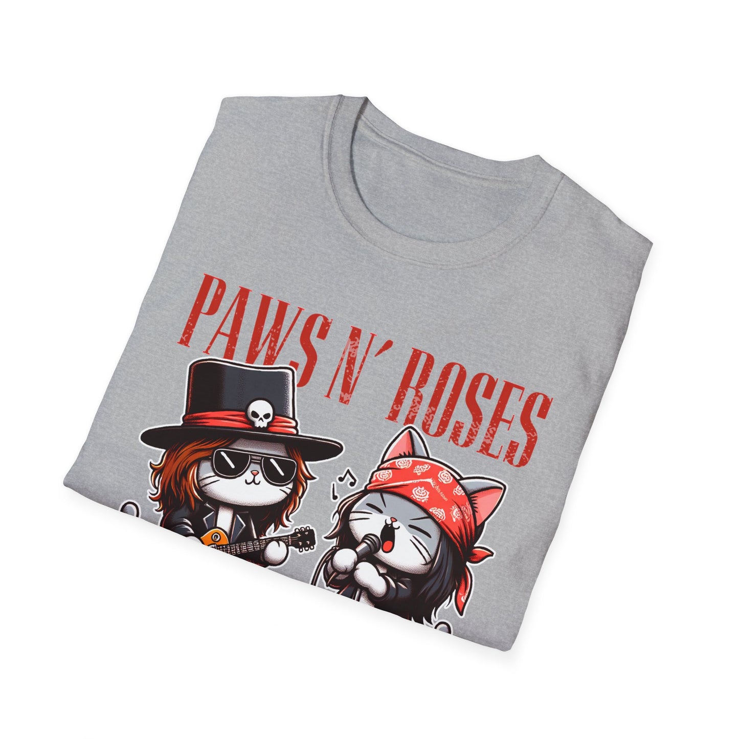 Paws N' Roses Unisex Soft style T-Shirt