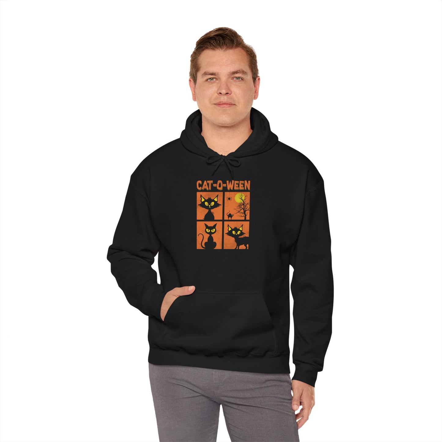 Cat-o-Ween Unisex Hooded Sweatshirt