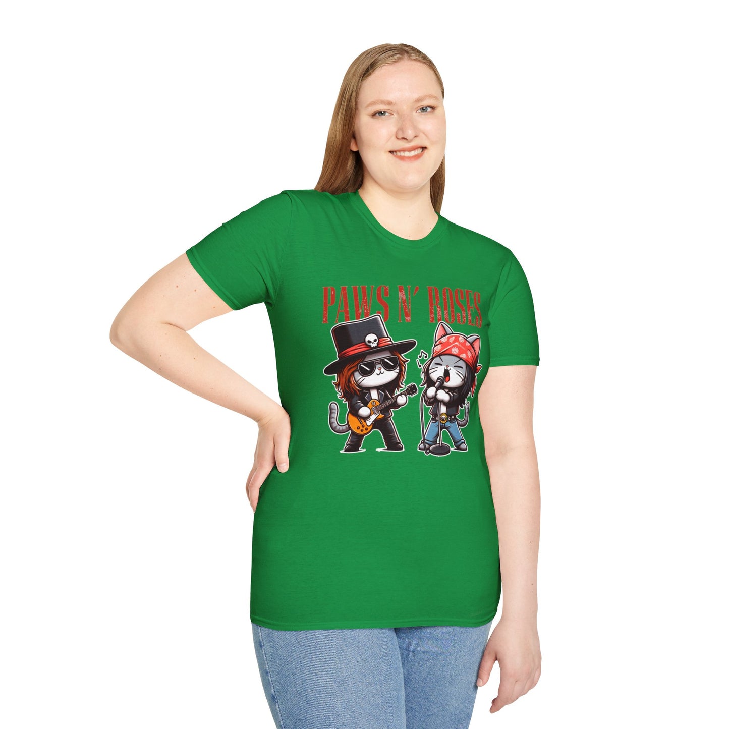 Paws N' Roses Unisex Soft style T-Shirt