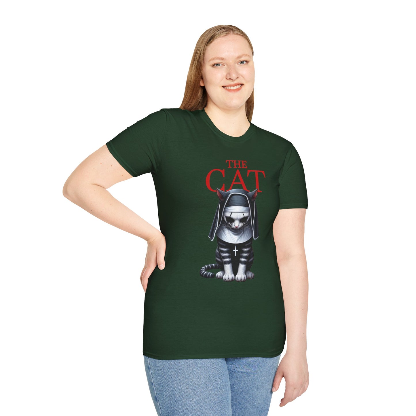 The Cat Unisex Soft style T-Shirt