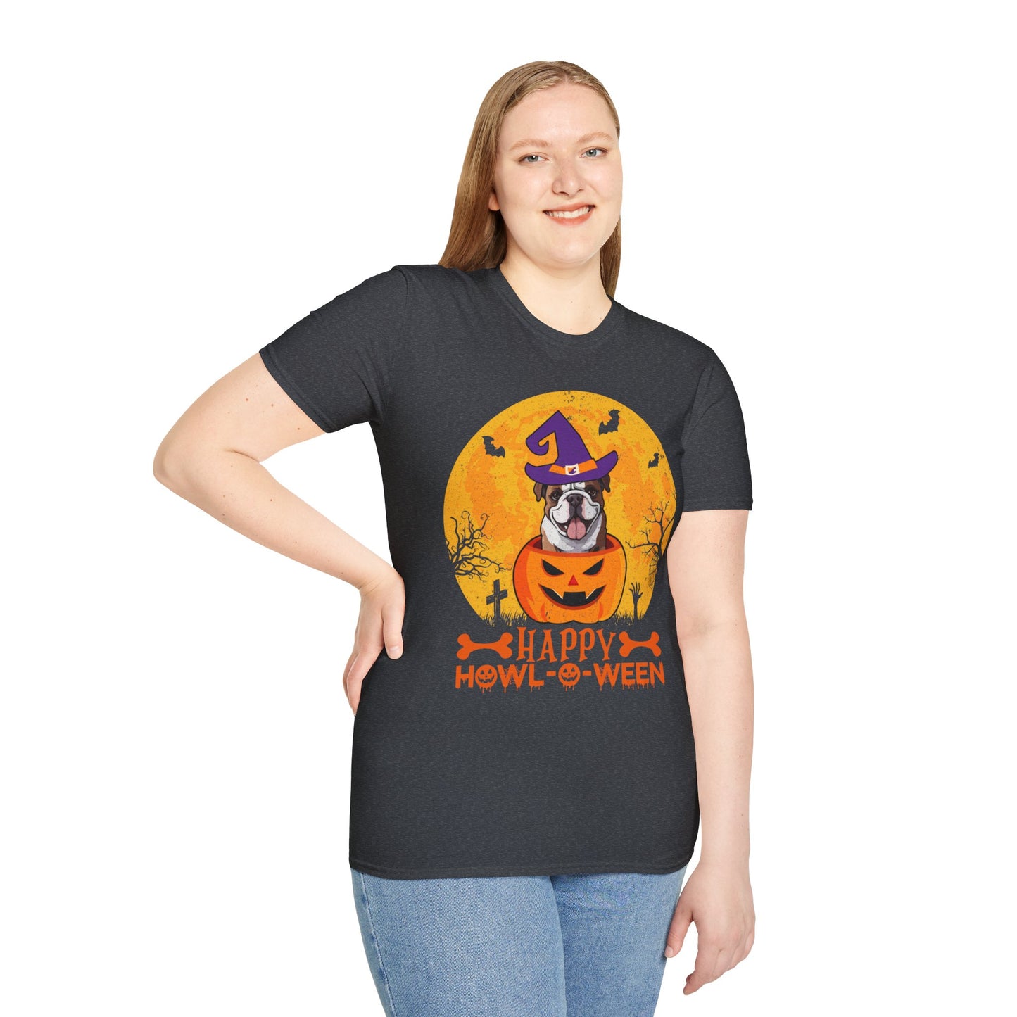 Happy Howloween Unisex Soft-style T-Shirt