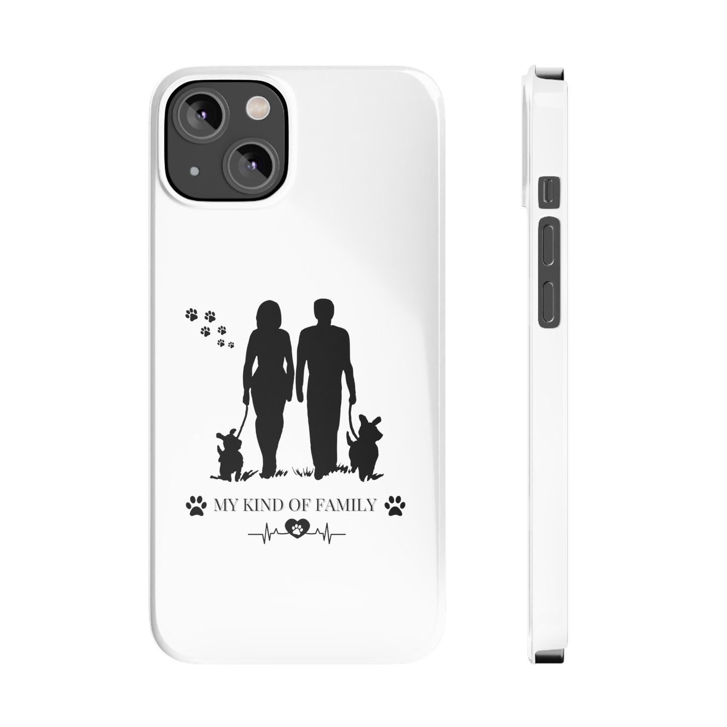 My Kind of Family Slim iPhone Case