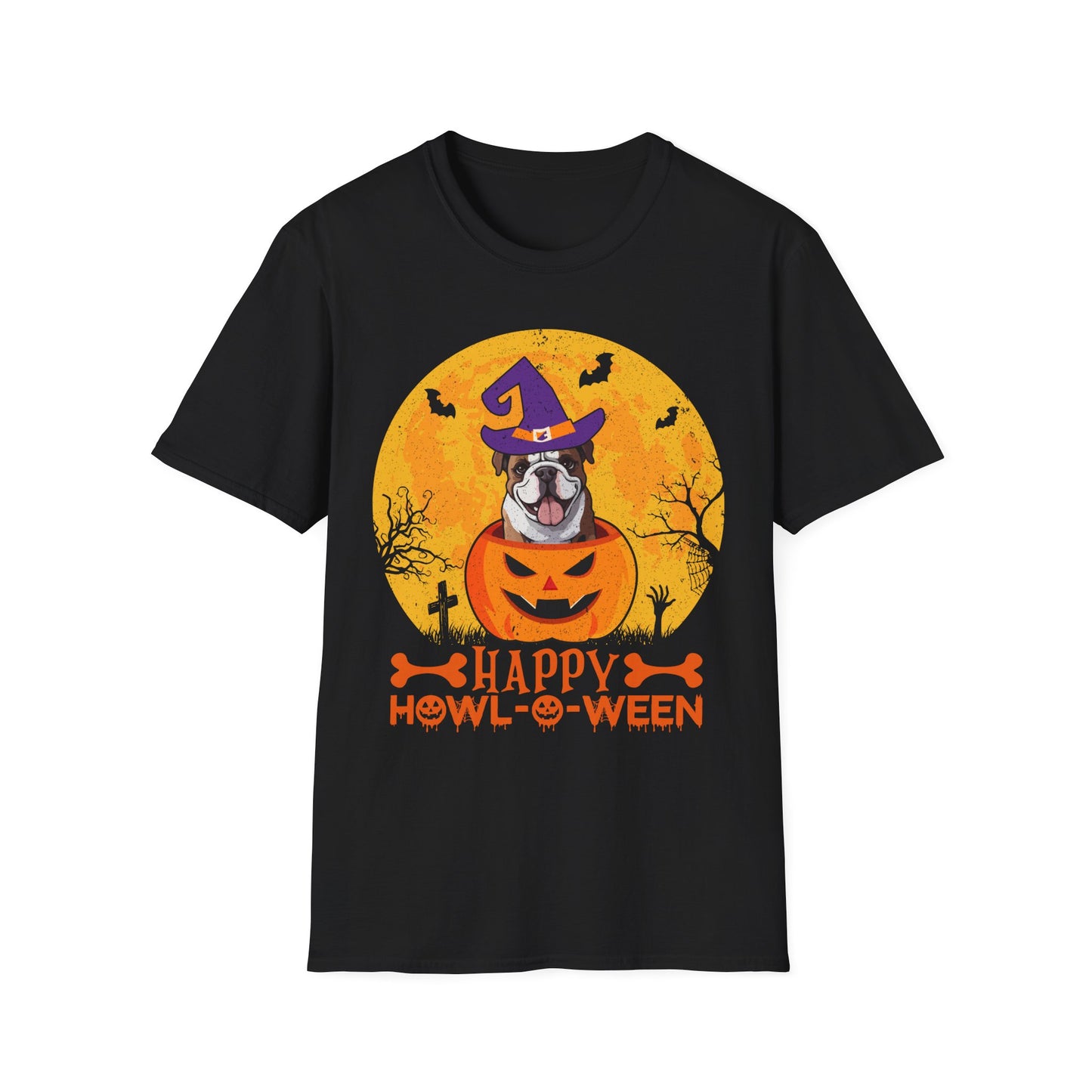 Happy Howloween Unisex Soft-style T-Shirt