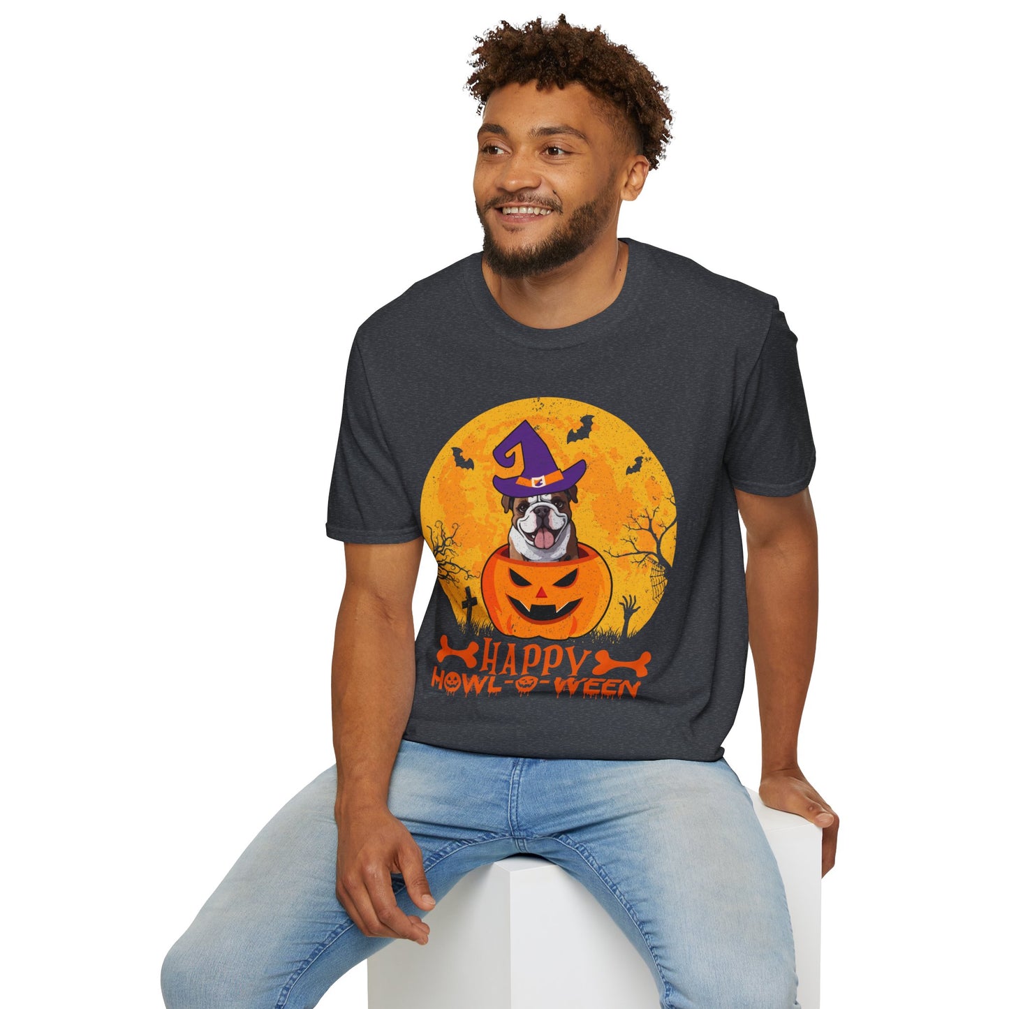 Happy Howloween Unisex Soft-style T-Shirt