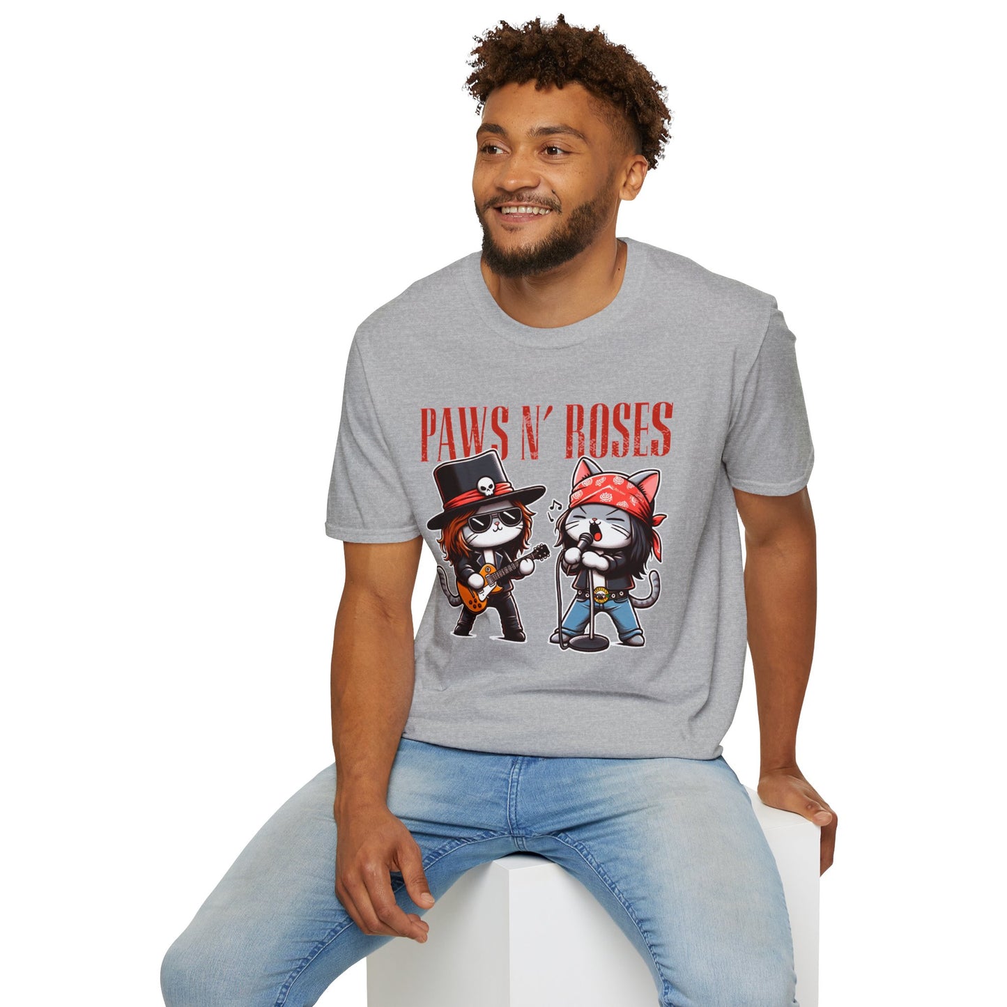 Paws N' Roses Unisex Soft style T-Shirt