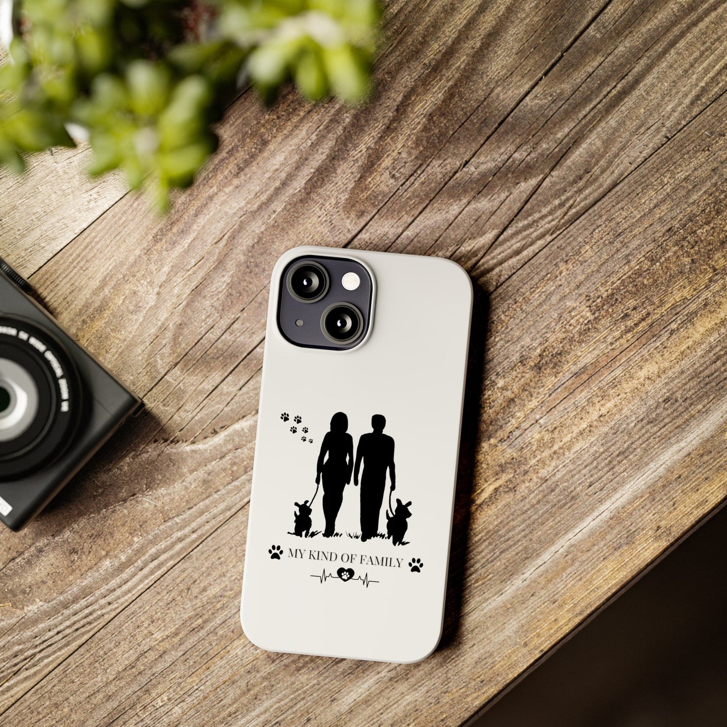 My Kind of Family Slim iPhone Case