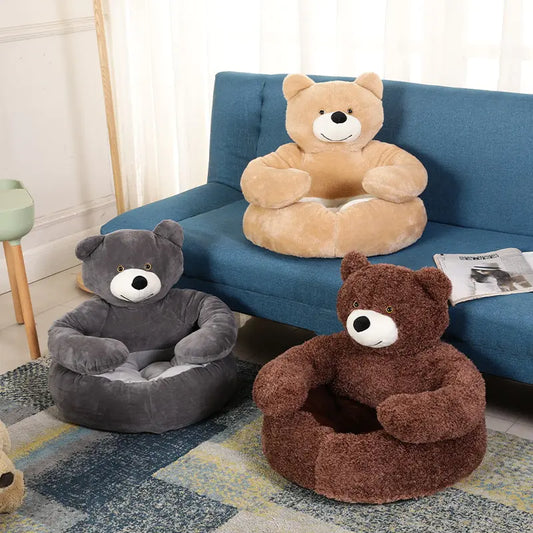 Super Soft Warm Cute Bear Hug Bed