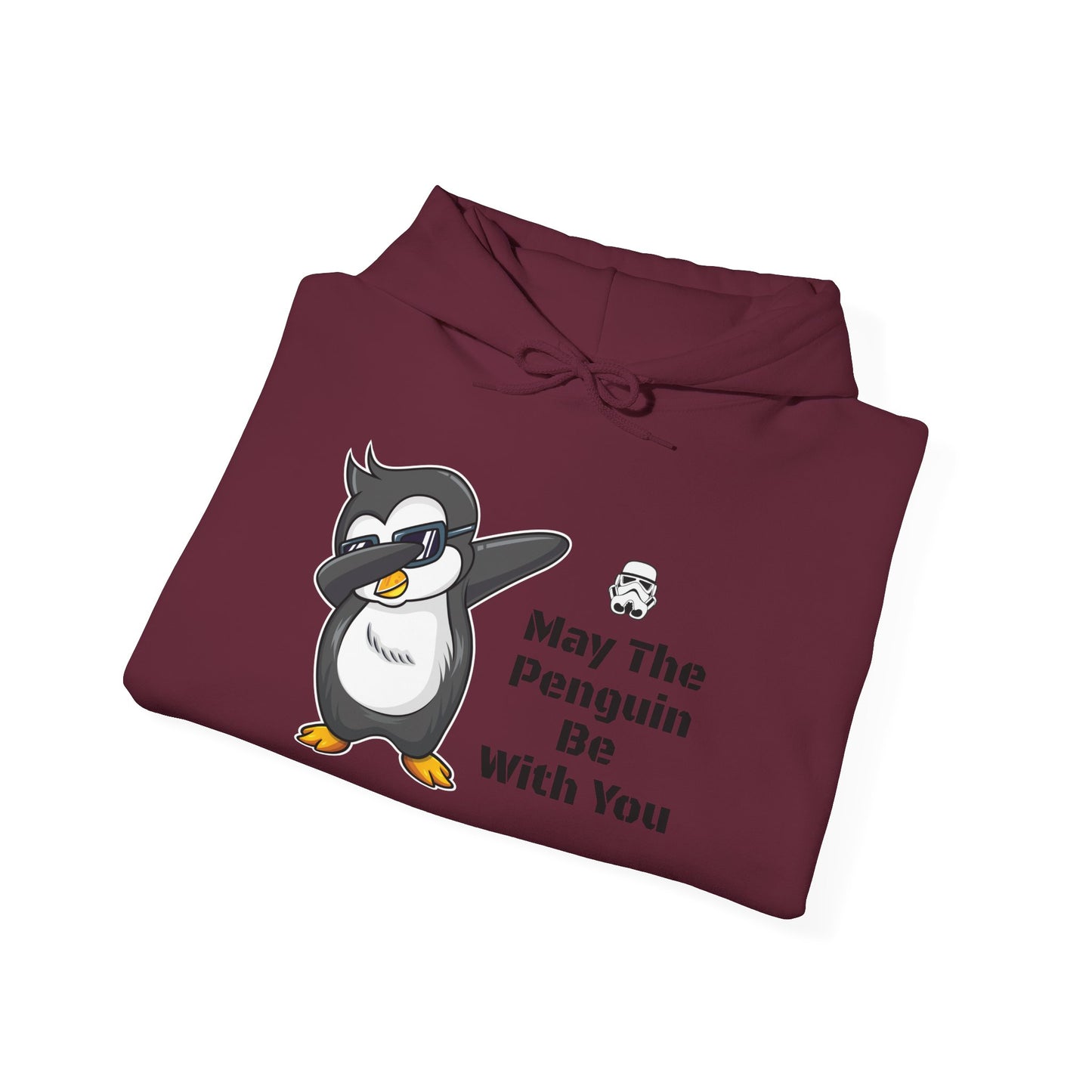 May The Penguin Be With You Unisex Hooded Sweatshirt