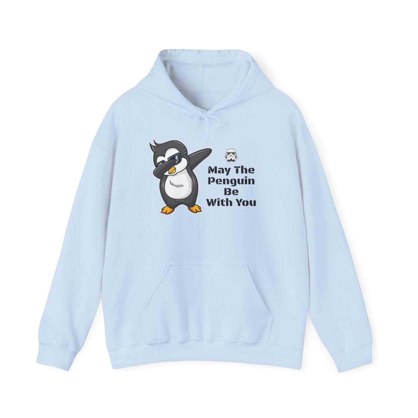 May The Penguin Be With You Unisex Hooded Sweatshirt