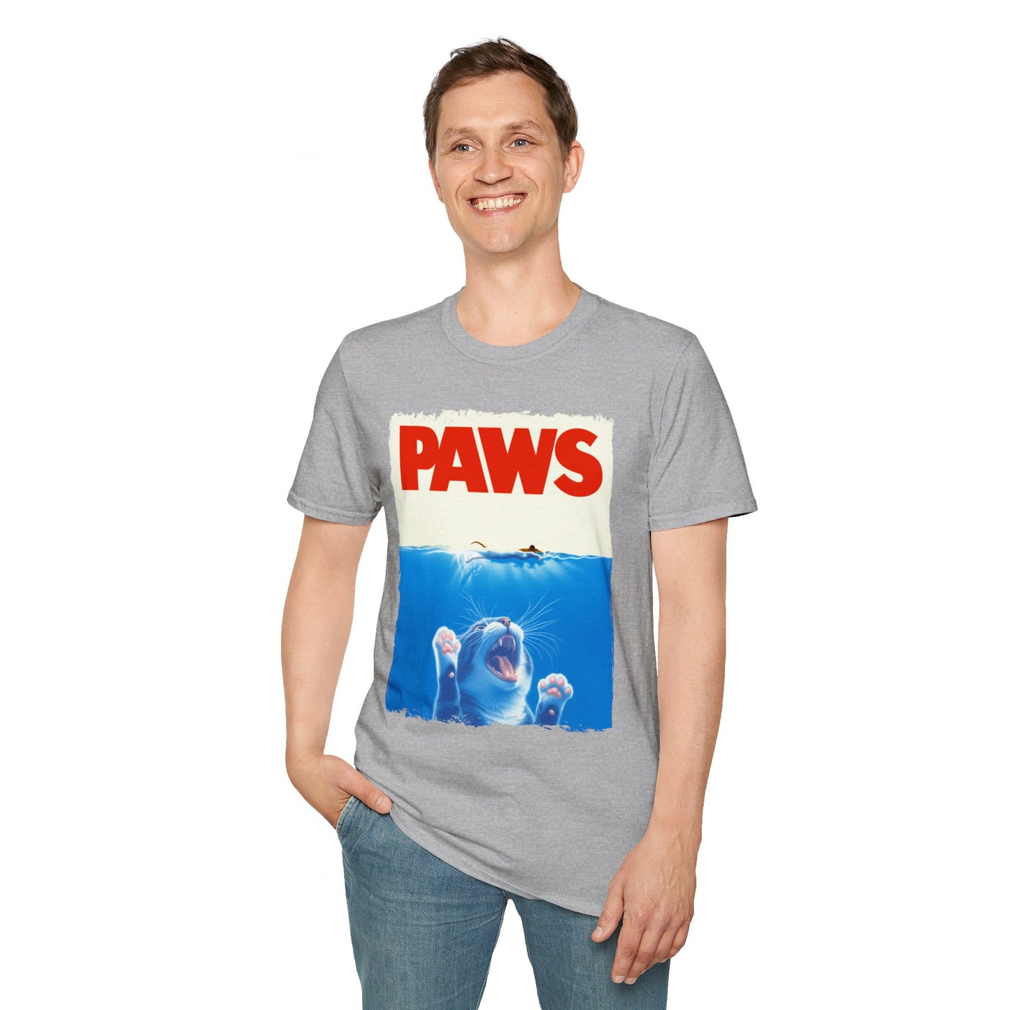 Paws Unisex Soft style T-Shirt