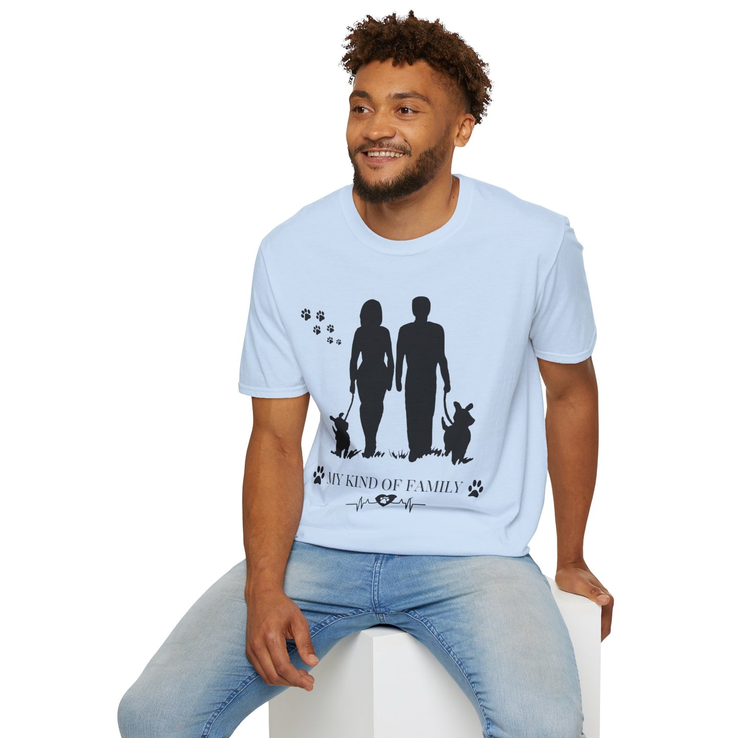 My Kind of Family Unisex Soft style T-Shirt