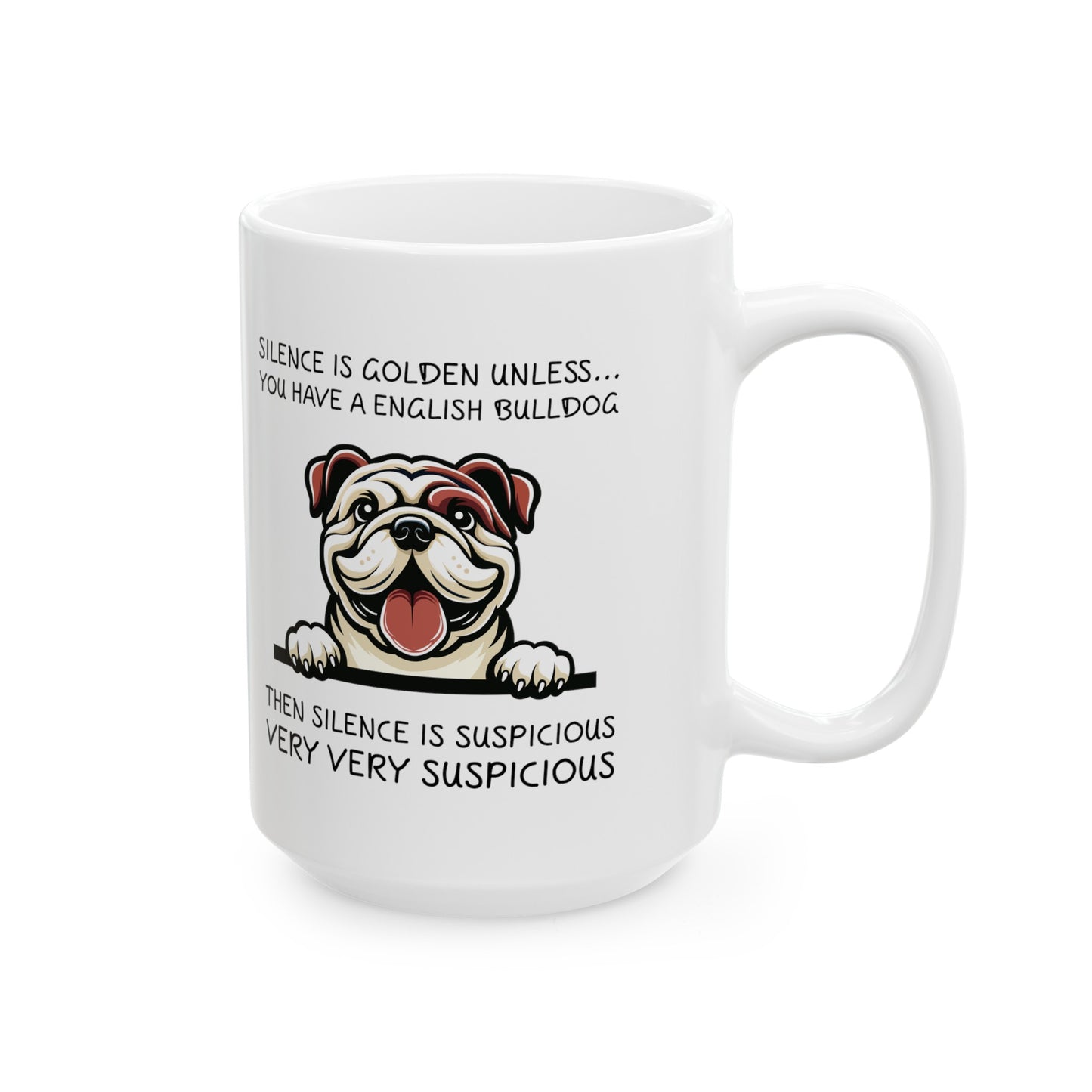 Silence is Golden Ceramic Mug (11oz, 15oz)