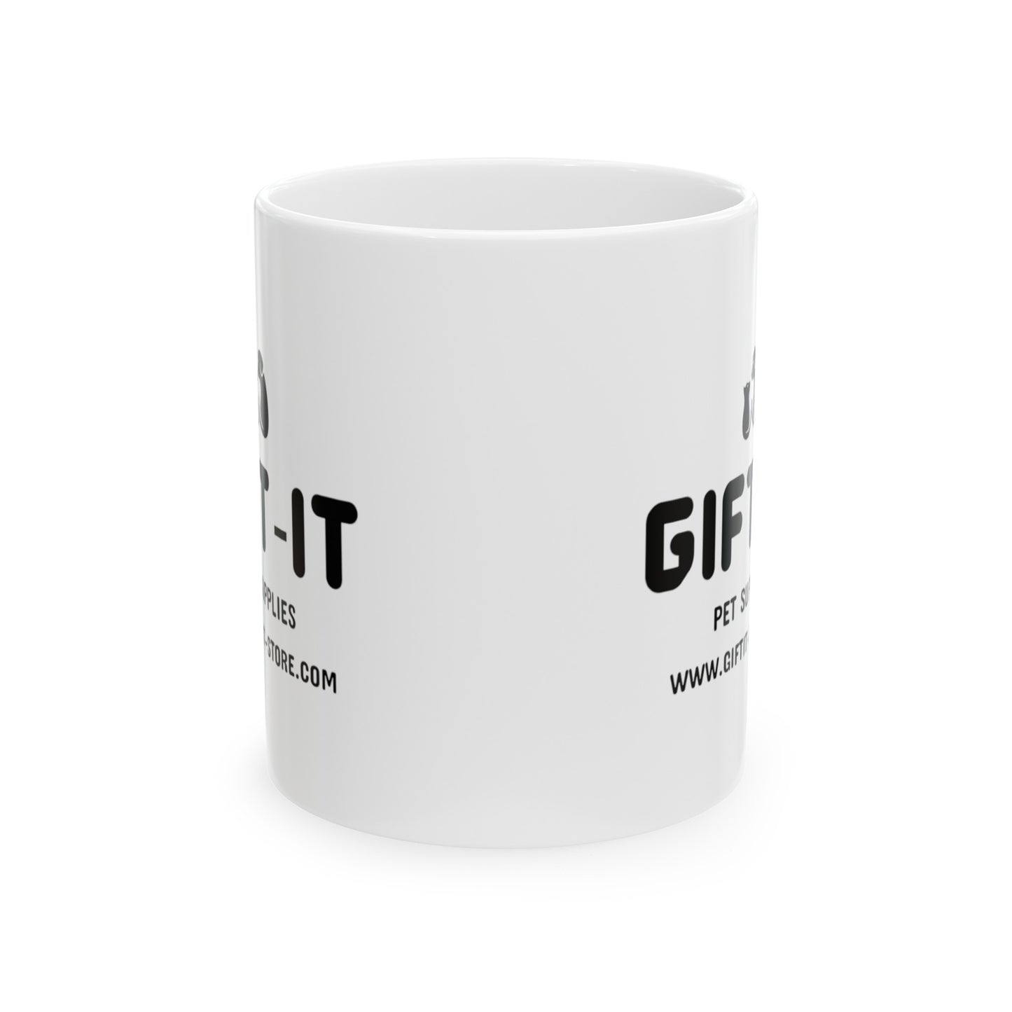 Gift It Ceramic Mug (Black Design) (11oz, 15oz)