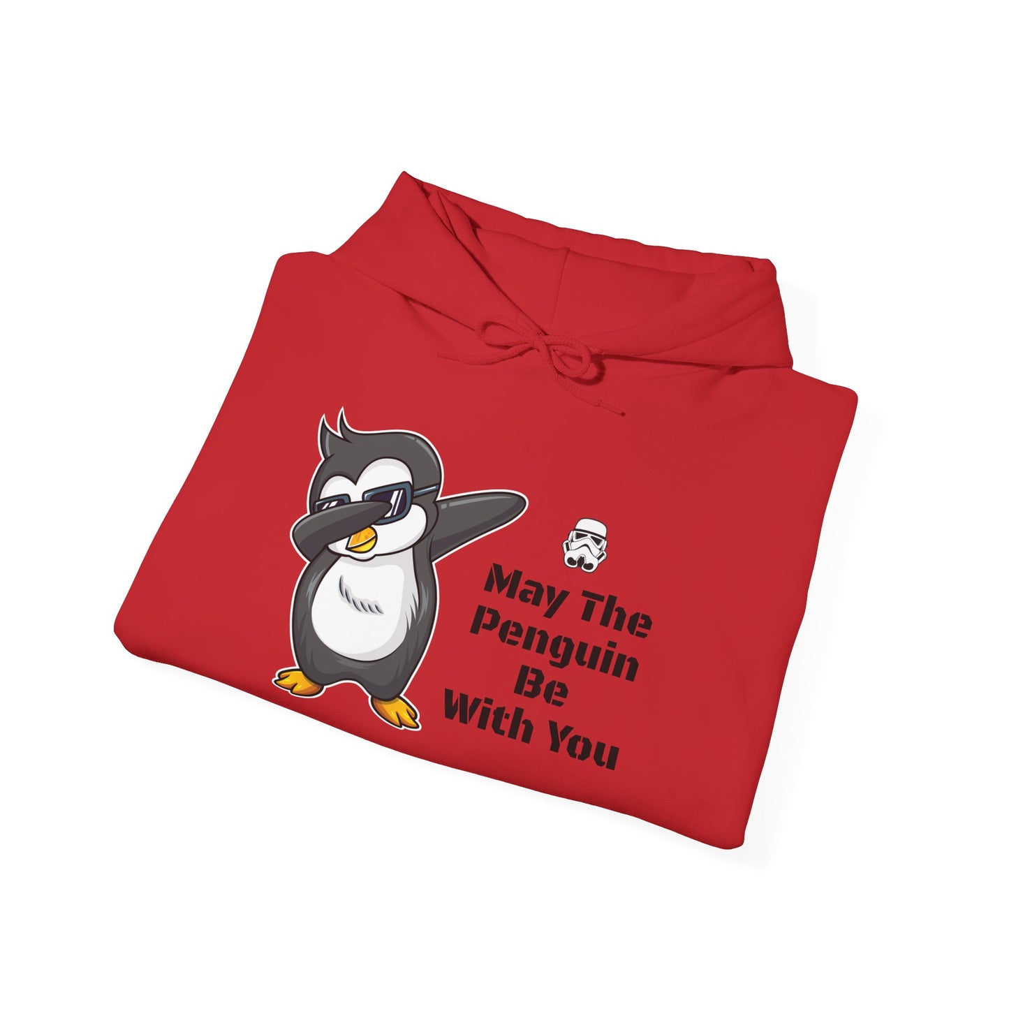 May The Penguin Be With You Unisex Hooded Sweatshirt