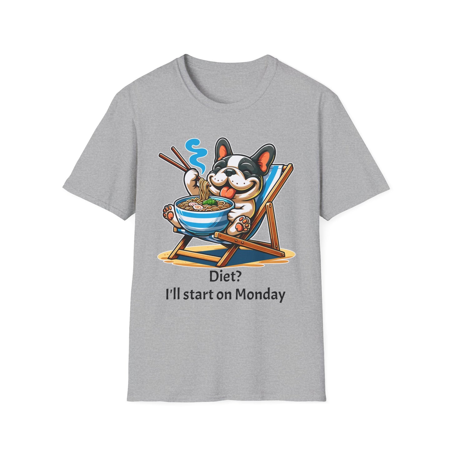 I'll Start on Monday Unisex Soft style T-Shirt