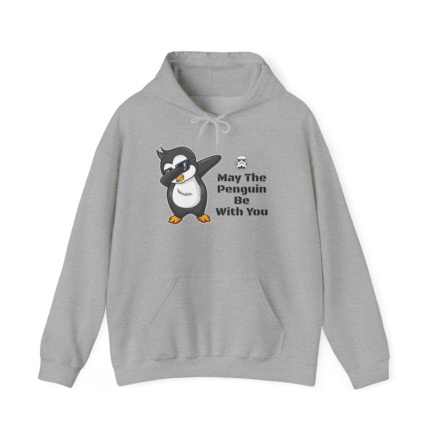 May The Penguin Be With You Unisex Hooded Sweatshirt