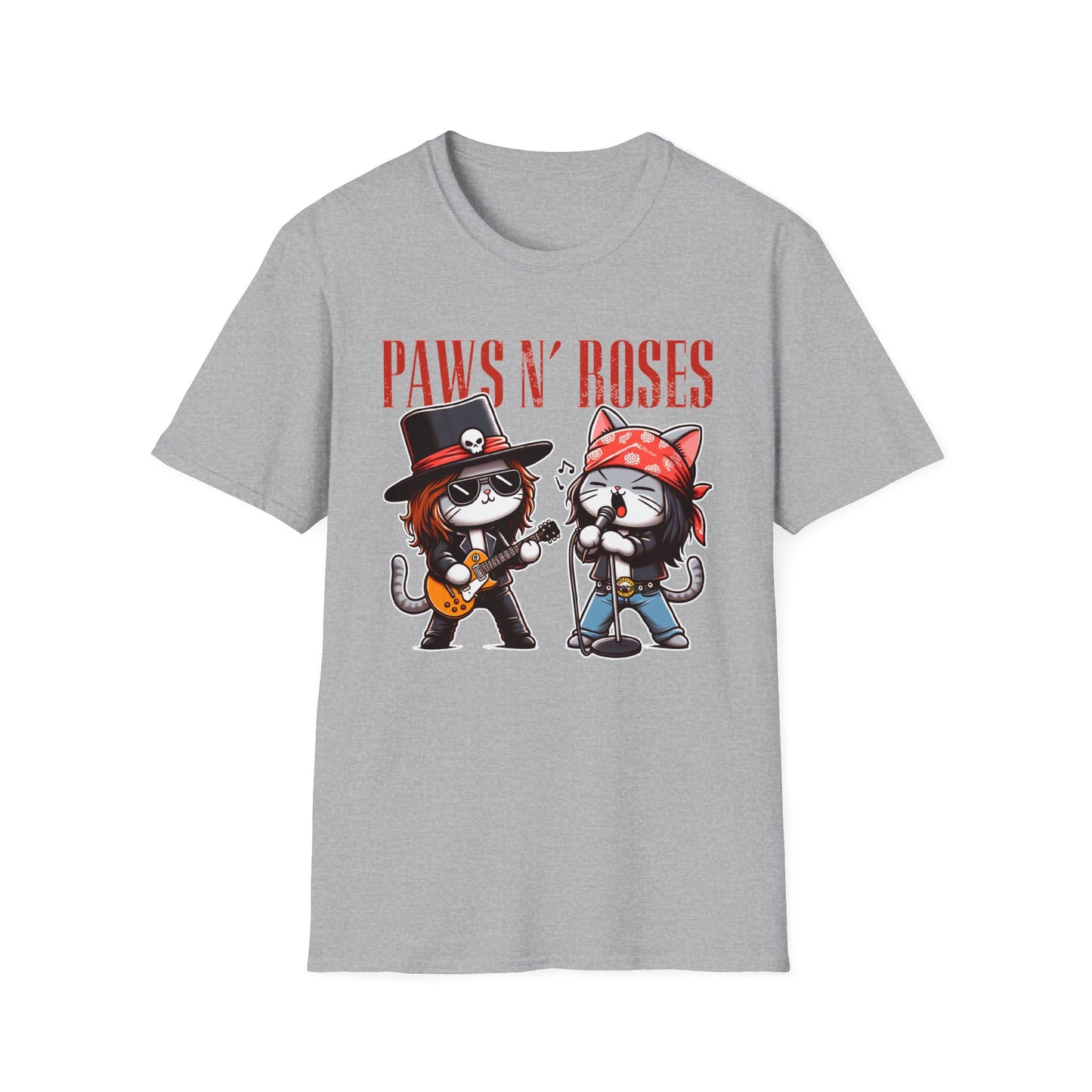 Paws N' Roses Unisex Soft style T-Shirt