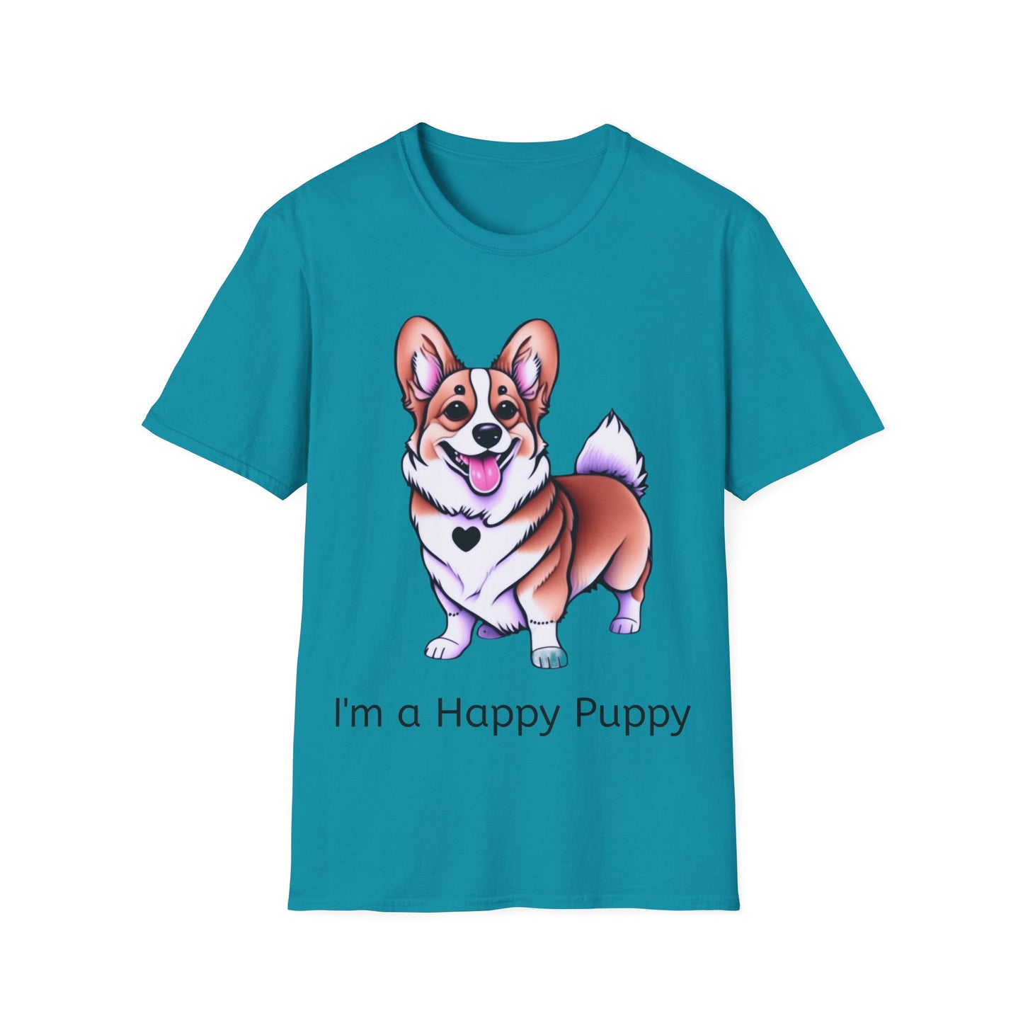 I'm a Happy Puppy Unisex Soft style T-Shirt