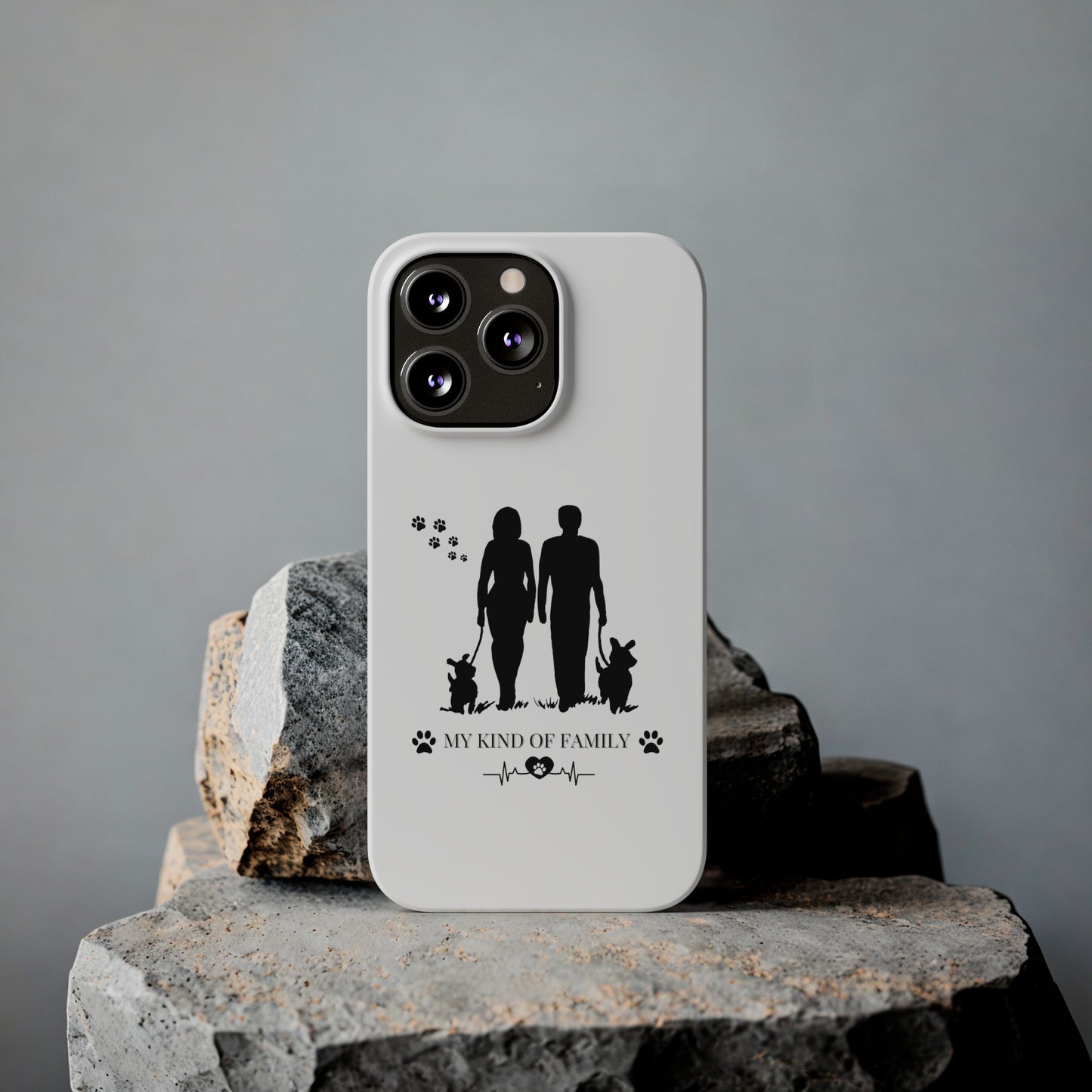 My Kind of Family Slim iPhone Case