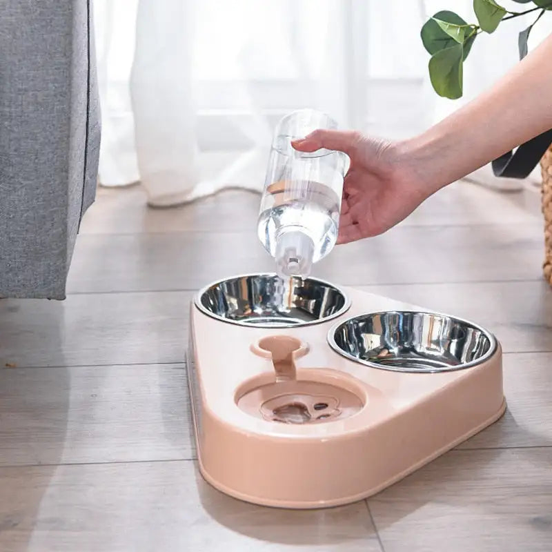 Automatic 3 in 1  Food and Drink Bowl