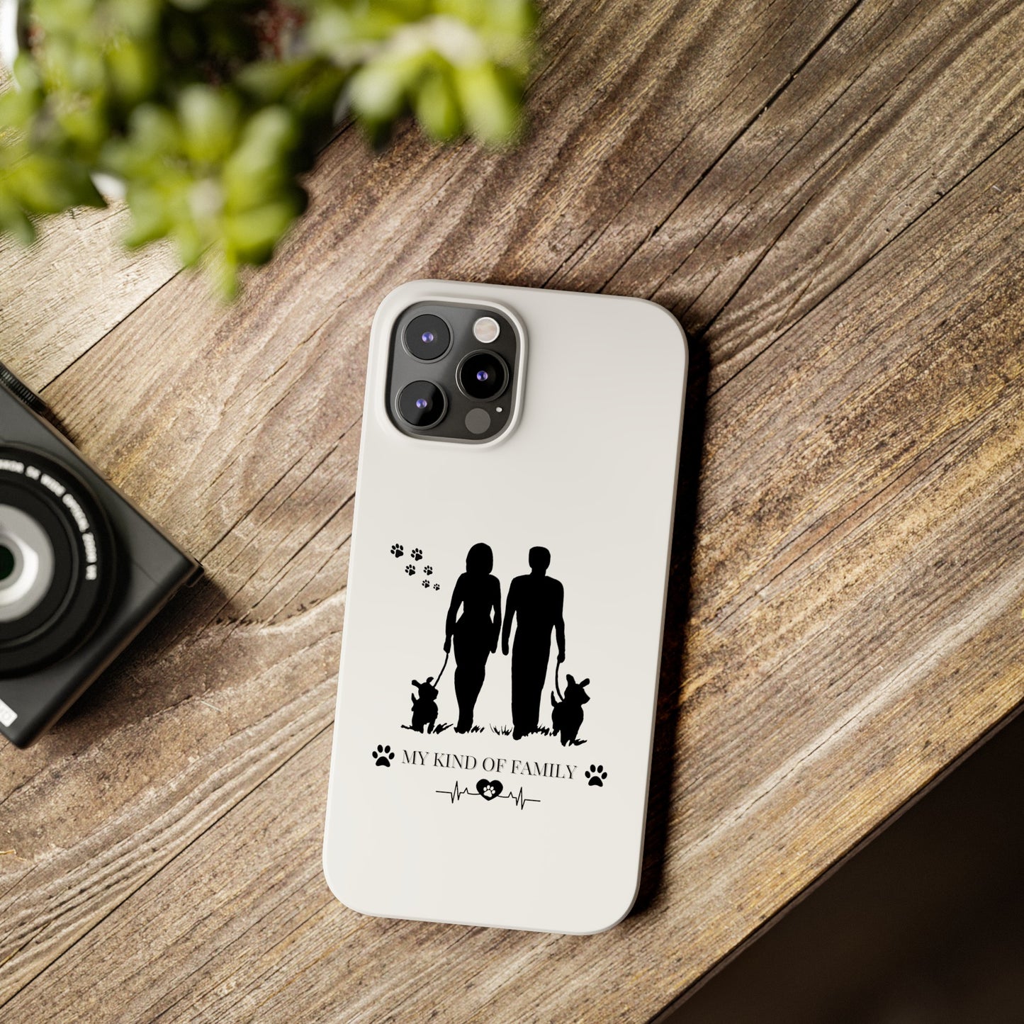 My Kind of Family Slim iPhone Case