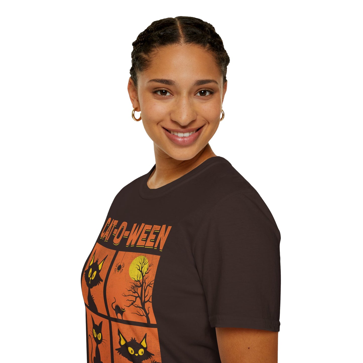 Cat-O-Ween Unisex Soft style T-Shirt