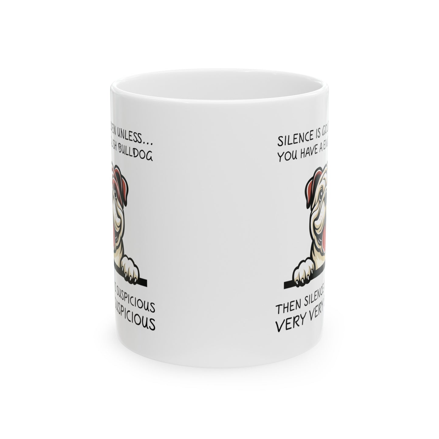 Silence is Golden Ceramic Mug (11oz, 15oz)