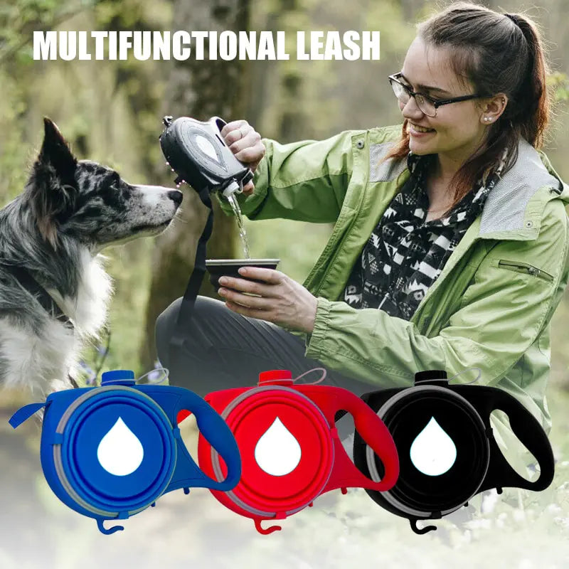 Multifunctional Leash With Accessories