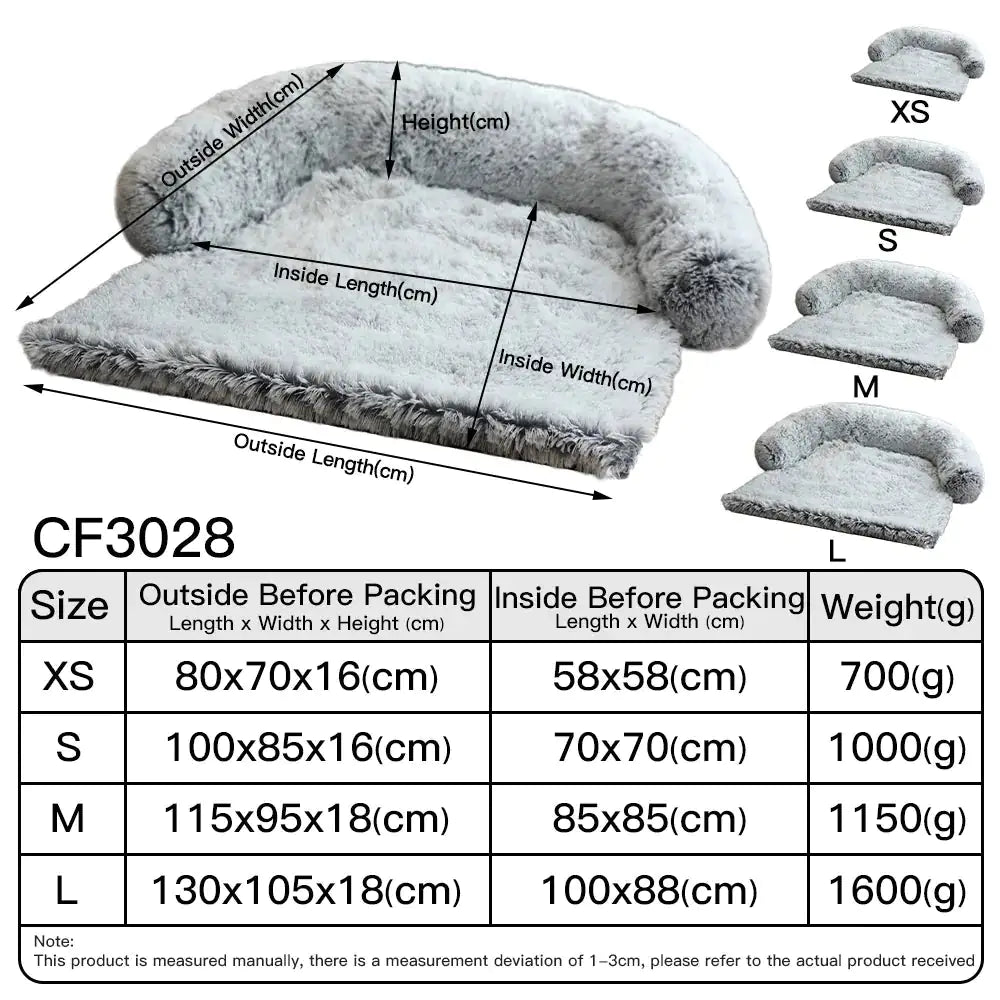 Sofa Pet Calming Bed