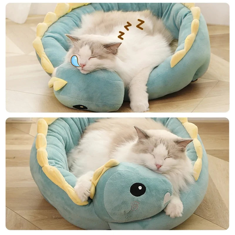 Comfy Dinosaur Pet Bed