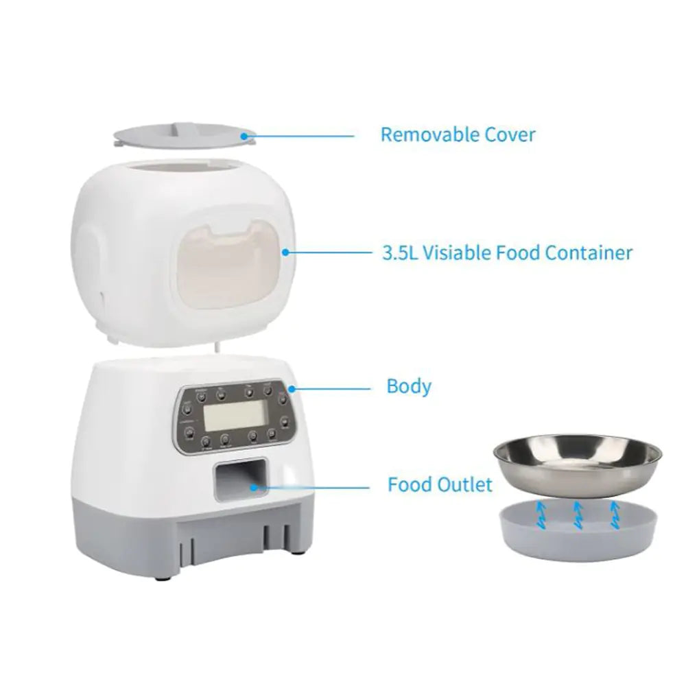 Smart Food Dispenser with Timer