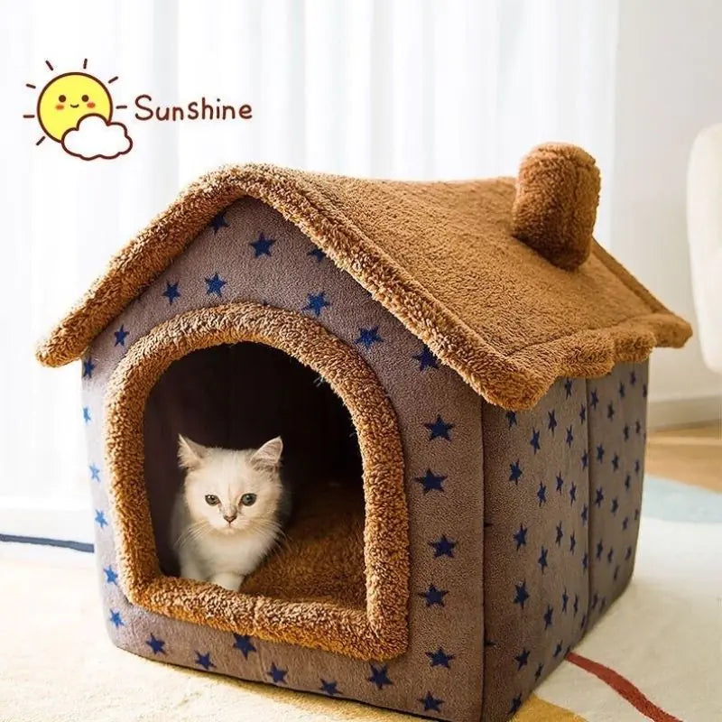 Soft Winter Comfy Bed House