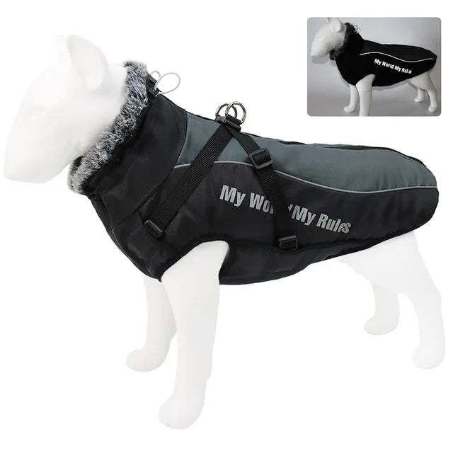 Waterproof Cotton Coat for Dogs